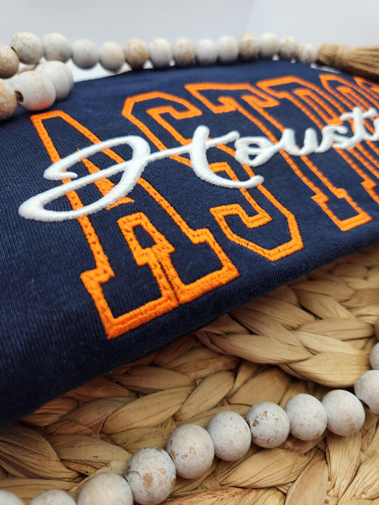 3d Puff Houston Astros Short Sleeve Shirt