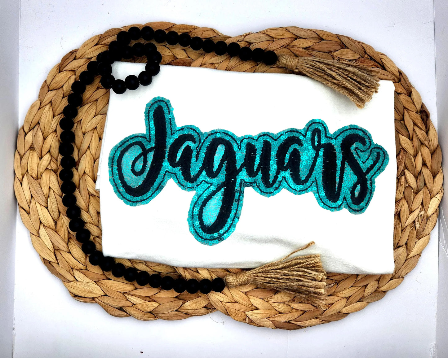 Sequin Jaguars Short Sleeve Shirt