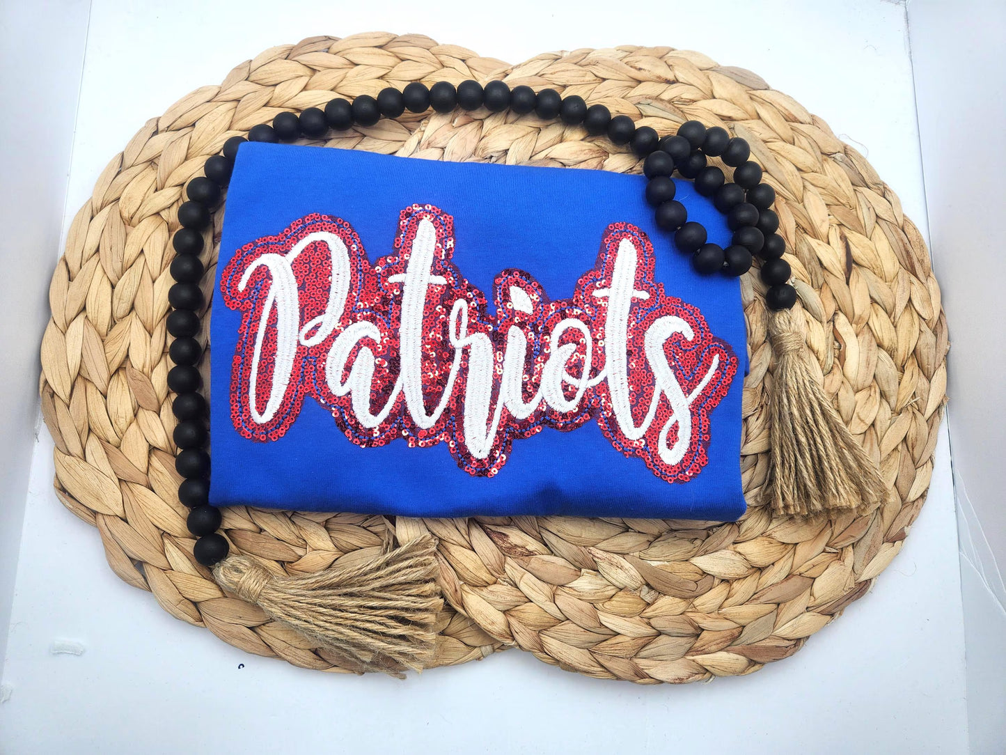 Sequin Patriots Short Sleeve Shirt