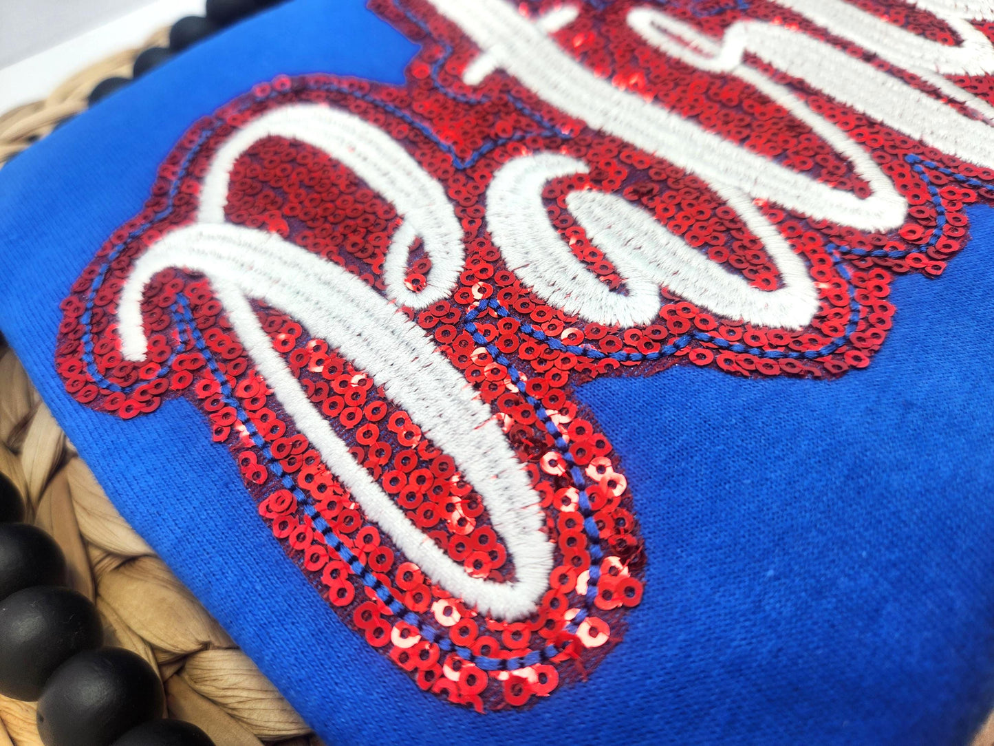 Sequin Patriots Short Sleeve Shirt